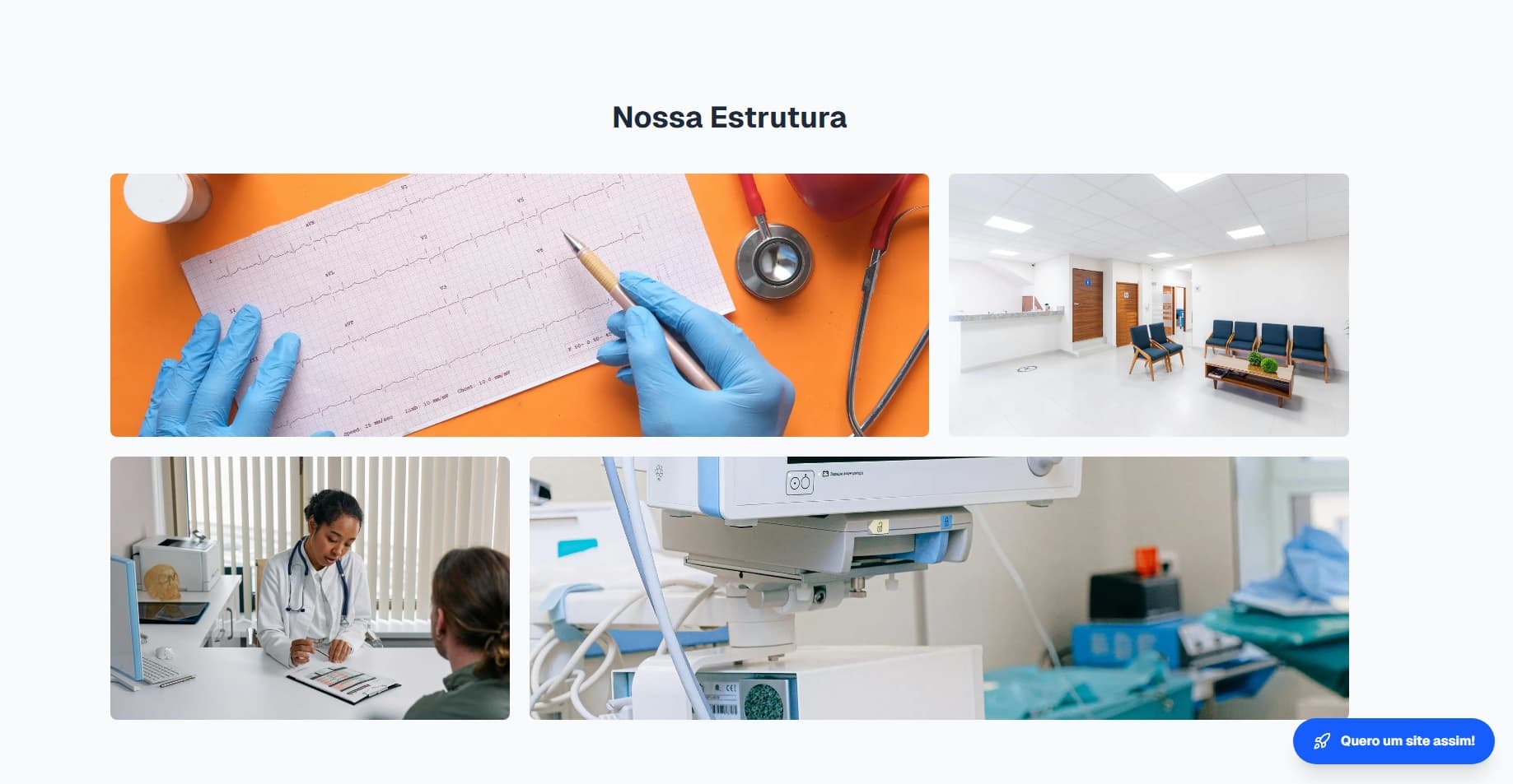 Preview do Demo: Clínica Especializada